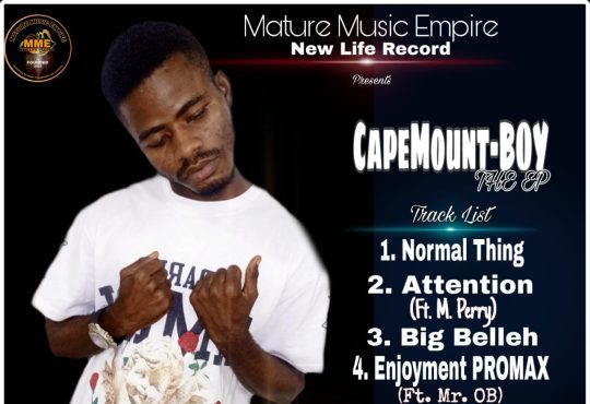 JayNice - Cape Mount Boy EP