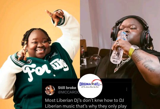 MC Caro Criticizes Liberian DJs for Lack of Support for Local Music.