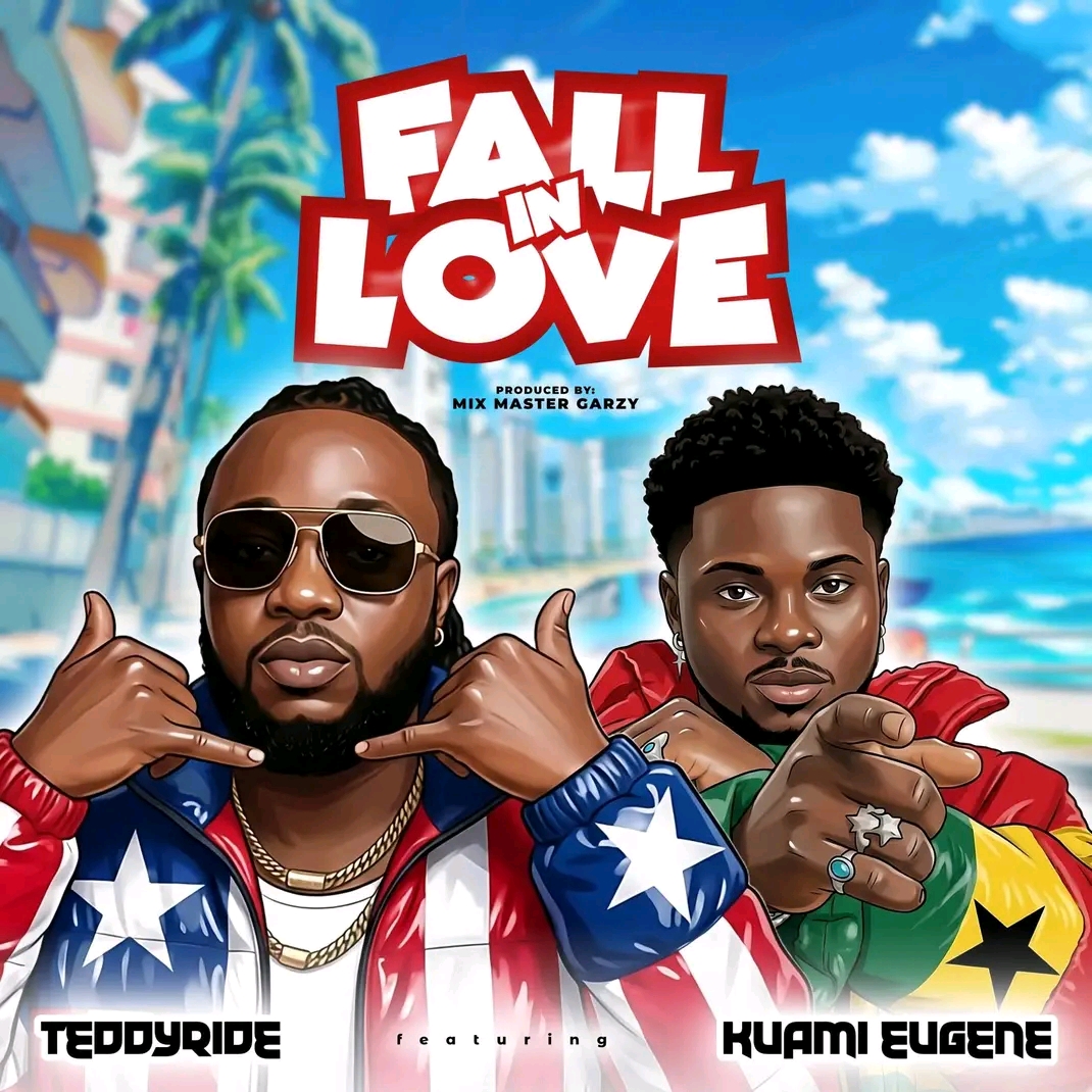 TeddyRide Ft. Kwami Eugene - Fall In Love [ Originalhitz.com ]