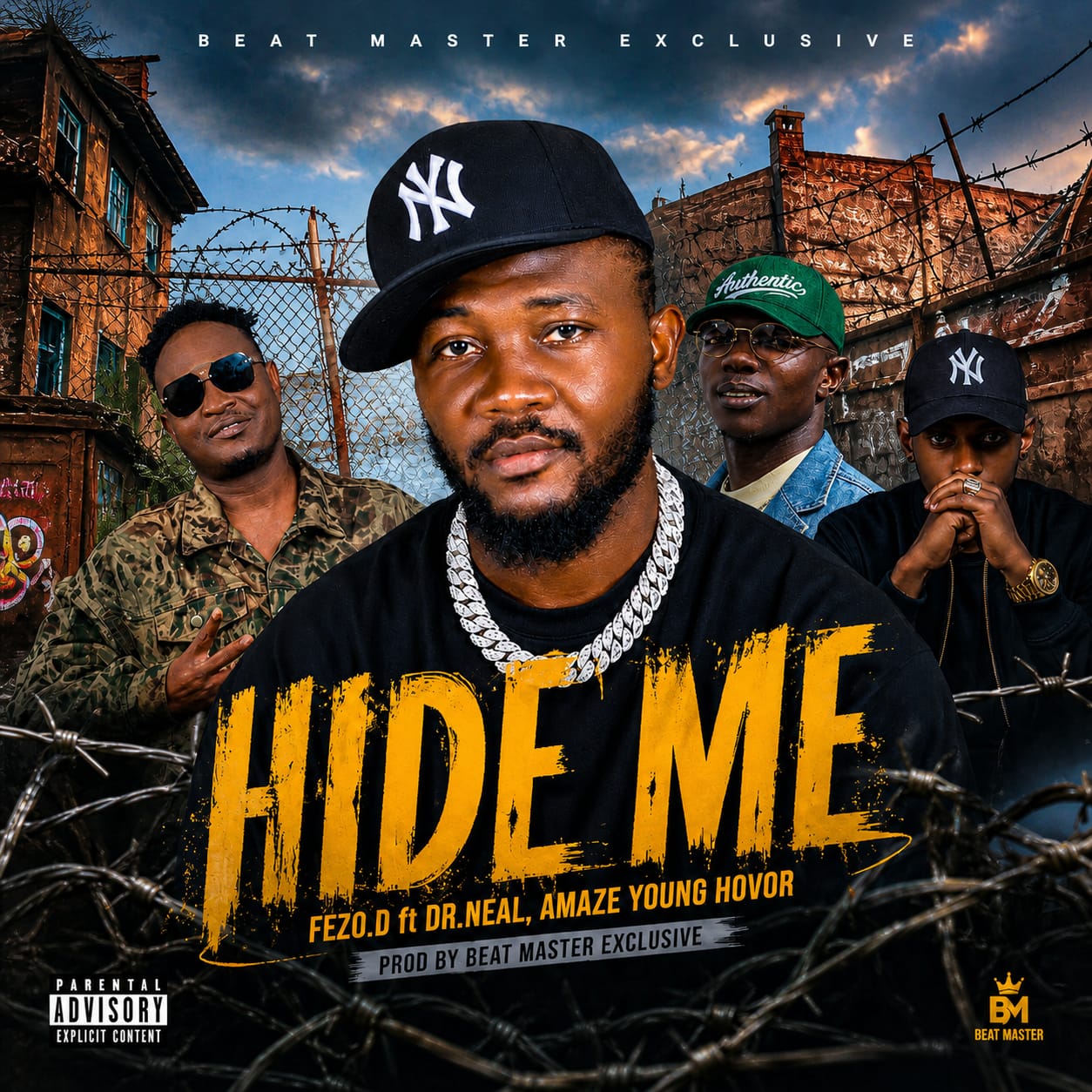 Fezo D Ft. Dr. Neal x Amaze x Young Hover - Hide Me [ Originalhitz.com ]