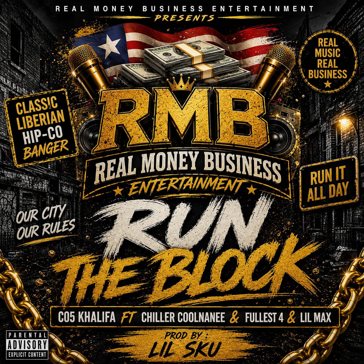 CEO Khalifa-ft-Chiller coolnanee_x_Max -Run The Block [ Prod. Lil SKU]