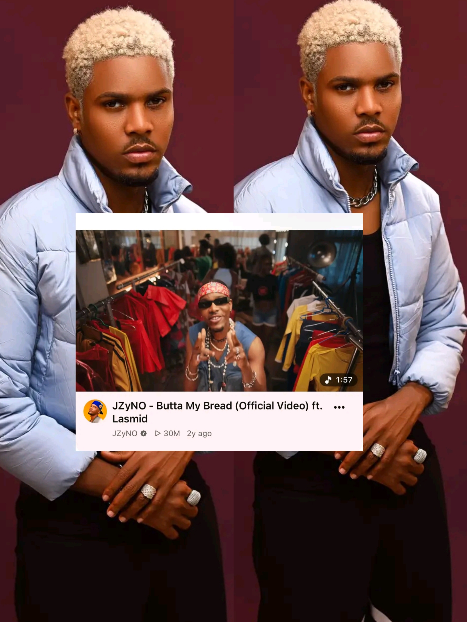 JZyNo's "Butta My Bread" Hits 30 Million YouTube Views